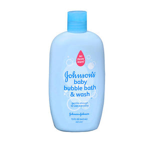 Clean & Clear, JOHNSON'S Baby Bubble Bath And Wash, 15 oz