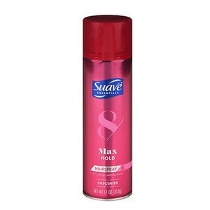 Suave, Max Hold Aerosol Hairspray, Unscented 11 oz
