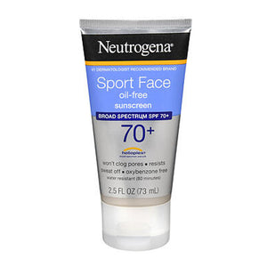 Neutrogena, Neutrogena Sport Face Sunblock Lotion, 2.5 oz
