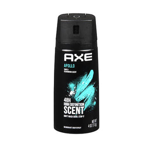 Axe, Axe Deodorant Bodyspray, Apollo 4 oz