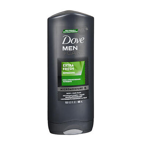 Dove, Dove Men + Care Men+Care Body and Face Wash Extra Fresh, 13.5 oz