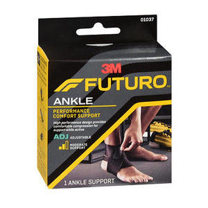 Futuro, Performance Comfort Ankle Support Moderate, 1 each