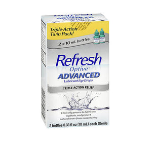REFRESH Optive Advanced Lubricant Eye Drops 0.66 oz by Refresh