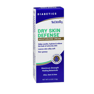 Triderma, TriDerma MD Diabetic Dry Skin Defense Healing Cream, 4.2 oz