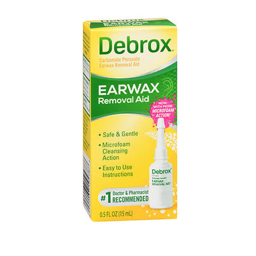 Med Tech Products, Debrox Earwax Removal Aid Drops, Count of 1