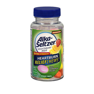 Alka-Seltzer, Alka-Seltzer Antacid Fruit Chews, Orange Lemon and Strawberry 36 Each