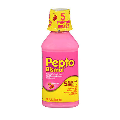 Pepto-Bismol, Pepto-Bismol Liquid Cherry, 12 oz