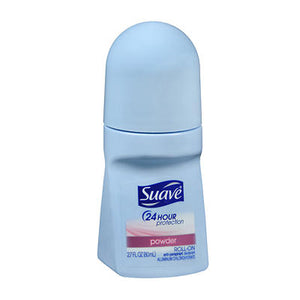 Suave, Suave 24 Hour Protection Anti-Perspirant Deodorant Roll-On Powder, 2.7 oz