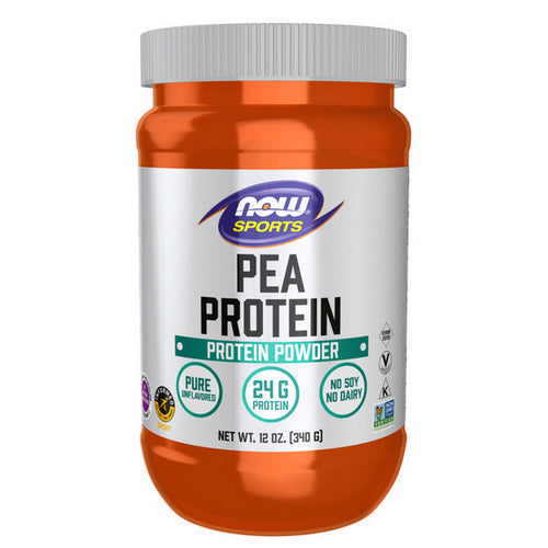 Now Foods, Pea Protein Natural Unflavored, 12 oz