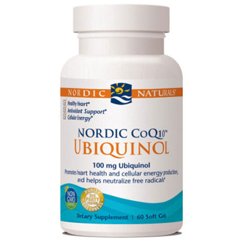 Nordic Naturals, Nordic CoQ 10 Ubiquinol, 60 Softgels