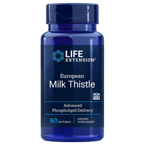 Life Extension, European Milk Thistle-Advanced Phospholipid Delivery, 60 Softgels