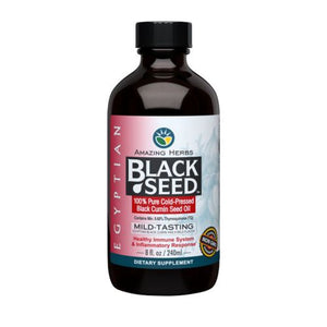 Amazing Herbs, Egyptian Black Seed Oil, 8 oz