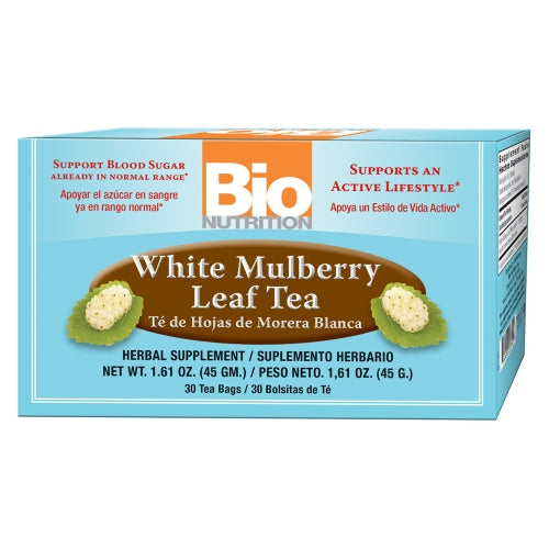 Bio Nutrition Inc, White Mulberry Leaf Tea, 30 Bags