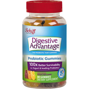 Digestive Advantage, Digestive Advantage Probiotic Gummies, 80 CT