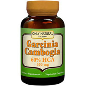 Only Natural, Garcinia Cambogia, 60 Vcaps