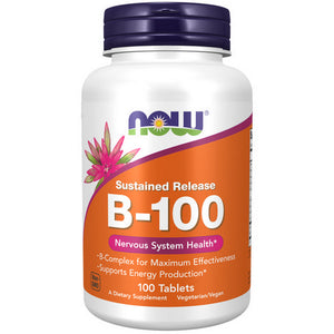 Now Foods, Sustained Release B-100, 100 Tabs