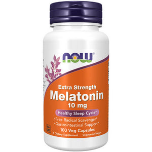 Now Foods, Melatonin, 10 mg, 100 Vcaps