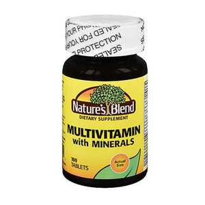 Nature's Blend, Multi-Vitamin With Minerals, 100 Tabs