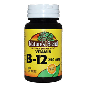 Nature's Blend, Vitamin B 12, 250 mcg, 100 Tabs