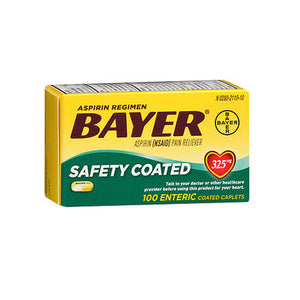 Bayer, Bayer Aspirin Regimen, 325Mg, 100 tabs