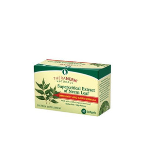 TheraNeem Naturals, Supercritical Neem Leaf Extract, Fragrance Free 30 ct