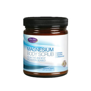 Life-Flo, Magnesium Body Scrub, Fragrance Free 9 oz