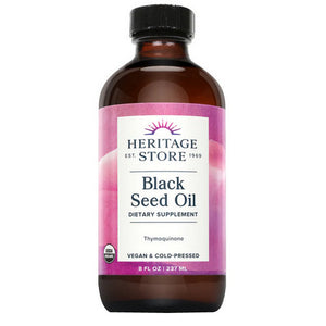 Heritage Store, Black Seed Oil, 8 oz