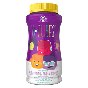 Solgar, U-Cubes Children's Multi-Vitamin and Mineral Gummies, 120 Gummies