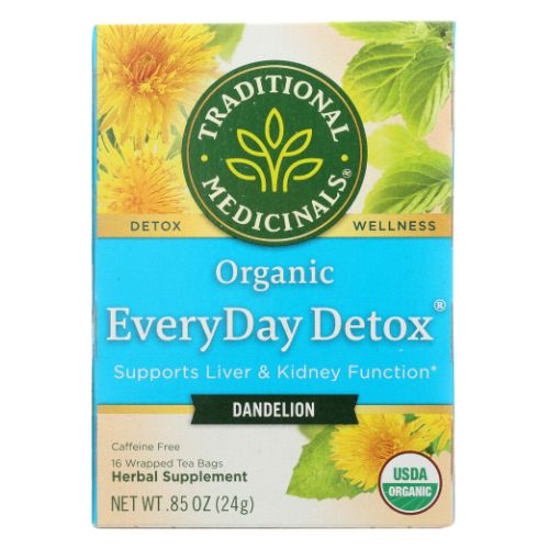 Traditional Medicinals, Everyday Detox Dandelion, 16 Bag