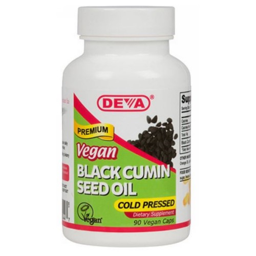 Deva Vegan Vitamins, Vegan Black Cumin Seed Oil, 90 Vcaps