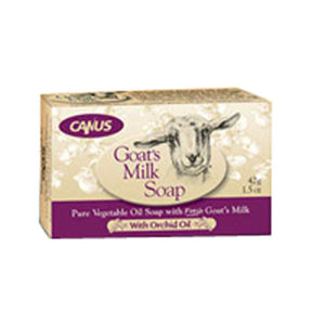 Canus Goats Milk, Bar Soap, Fragrance Free 1.3 oz