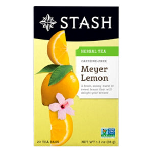 Stash Tea, Meyer Lemon Tea Caffeine Free, 20 Bags