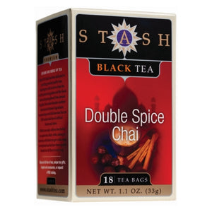 Stash Tea, Double Spice Chai Tea, 18 Bags