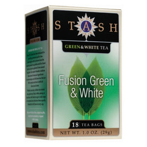 Stash Tea, Fusion Green & White Tea, 18 Bags