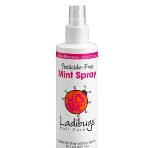 Ladibugs Inc, Lice Prevention Leave in Spray, Mint 8 Oz