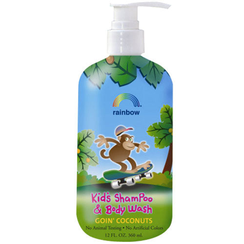 Rainbow Research, Kids Shampoo Body Wash Goin Coconuts, 12 Oz