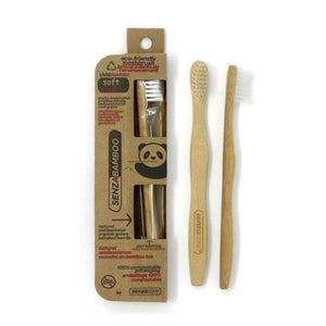 Senzacare, Bamboo Toothbrush Soft, Child 1 Count
