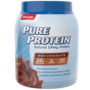 Pure Protein, Whey Protein, 1.6 Lb