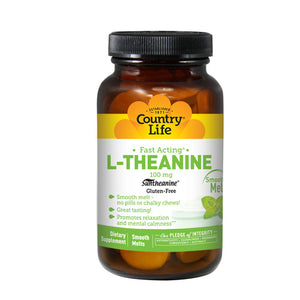 Country Life, L-Theanine, 100 Mg, 60 Loz