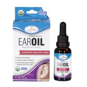 Wallys Natural Products, Organic Ear Oil, 1 Oz
