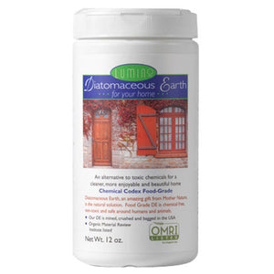 Food Grade Diatomaceous Earth For Your Home Shaker 12 Oz by Lumino Home