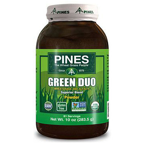 Pines Wheat Grass, Green Duo Powder, 10 Oz