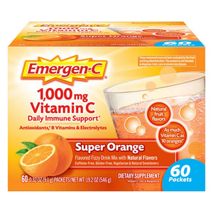 Emergen-C, Emer'gen-C Super Orange, 60 Count