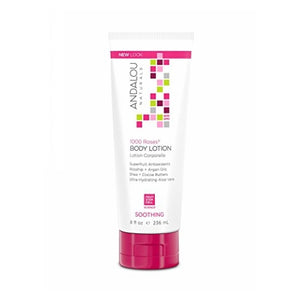 Andalou Naturals, 1000 Roses Soothing Body Lotion, 8 Oz