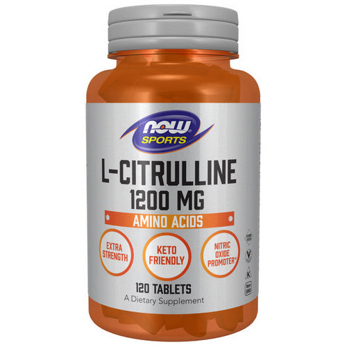 Now Foods, L-Citrulline, 1200 mg, 120 Tabs