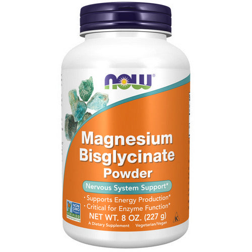 Now Foods, Magnesium Bisglycinate Powder, 8 Oz