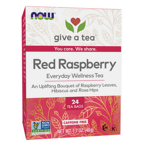 Now Foods, Women's Righteous Raspberry Tea, 24 Tea Bags