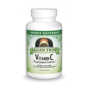 Source Naturals, Vegan True Vitamin C Plantioxidant Complex, 60 Tabs