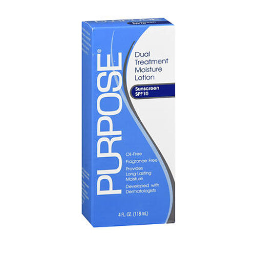 Bausch And Lomb, Purpose Dual Treatment Moisture Lotion with SPF 15, 4 Oz