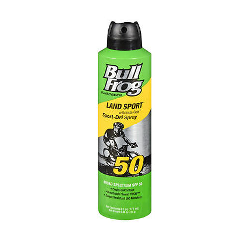Bullfrog, BullFrog Marathon Mist Continuous Spray Sunscreen SPF 50, 6 oz